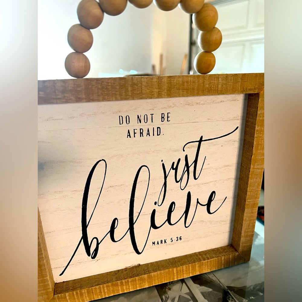 Scripture sign. I think everyone needs to be reminded! - Picture 1 of 2